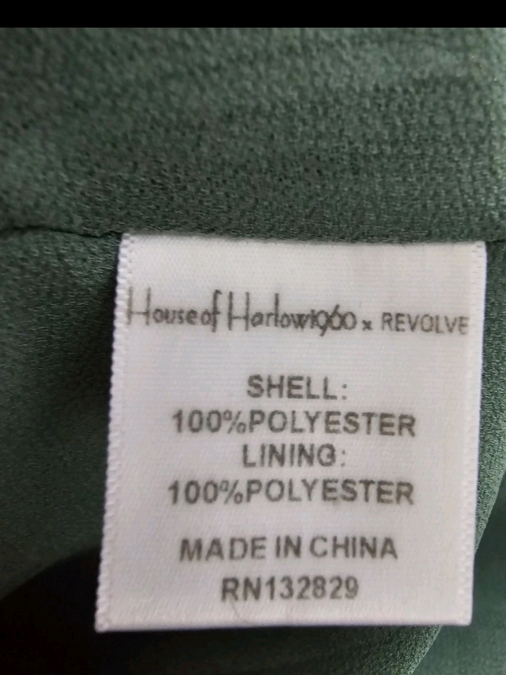 House of Harlow 1960 X Revolve Green Paisley Halter Midi Dress with Side Slit - Picture 8 of 9